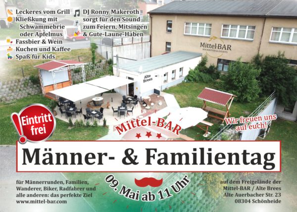 Werbung Mittel-BAR Männertag 2024